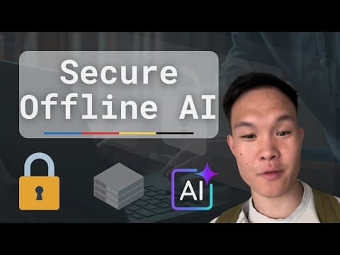 Thumbnail for video Fully Secure AI Demo
